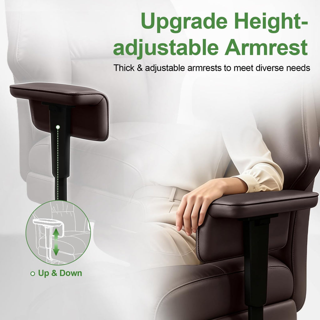 Brown Ergonomic Office Chair T395167
