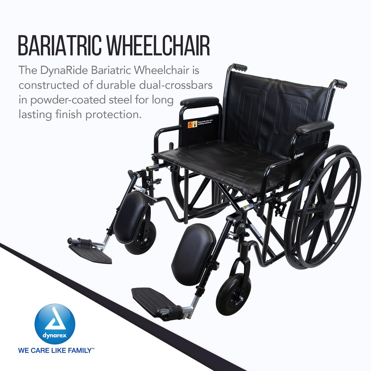 Heavy Duty Wheelchair with Detachable Desk Arms Z7663
