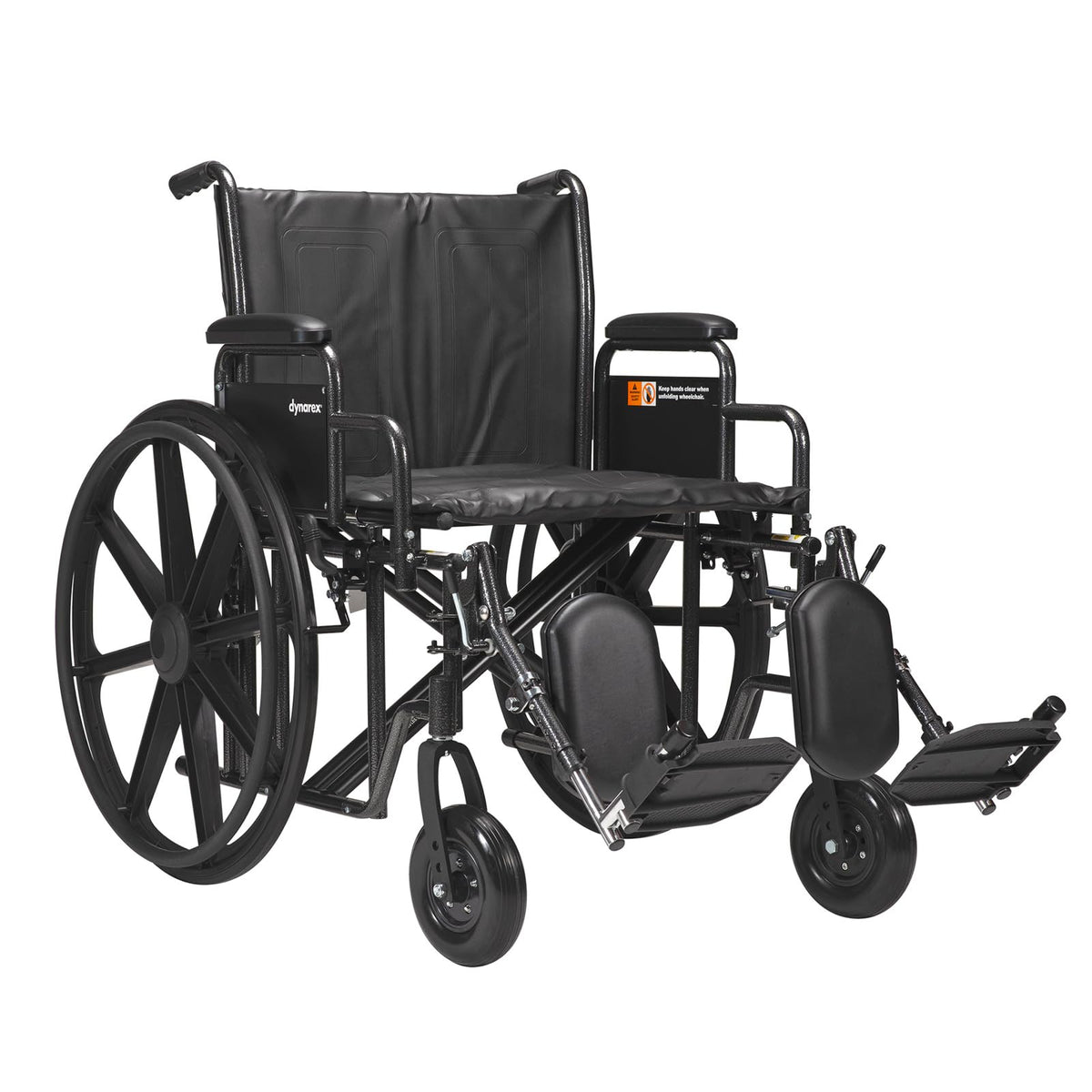 Heavy Duty Wheelchair with Detachable Desk Arms Z7663