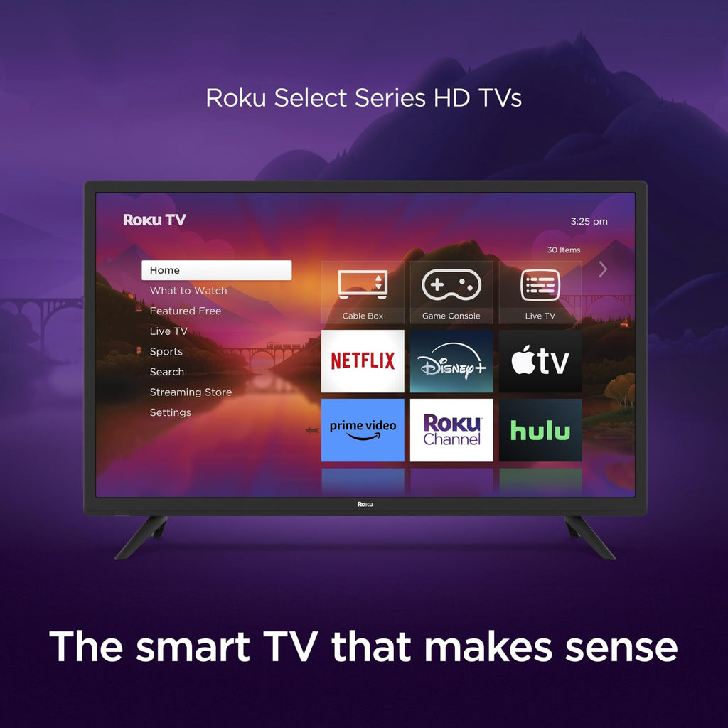 32-Inch 720p HD Smart TV with Voice Remote Y28110