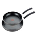 Hard Anodized Nonstick Fry Pan Set, 2-Pack F7447