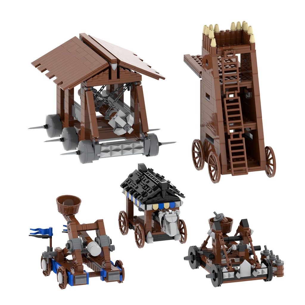 Medieval Castle Battle Building Block Set D16431