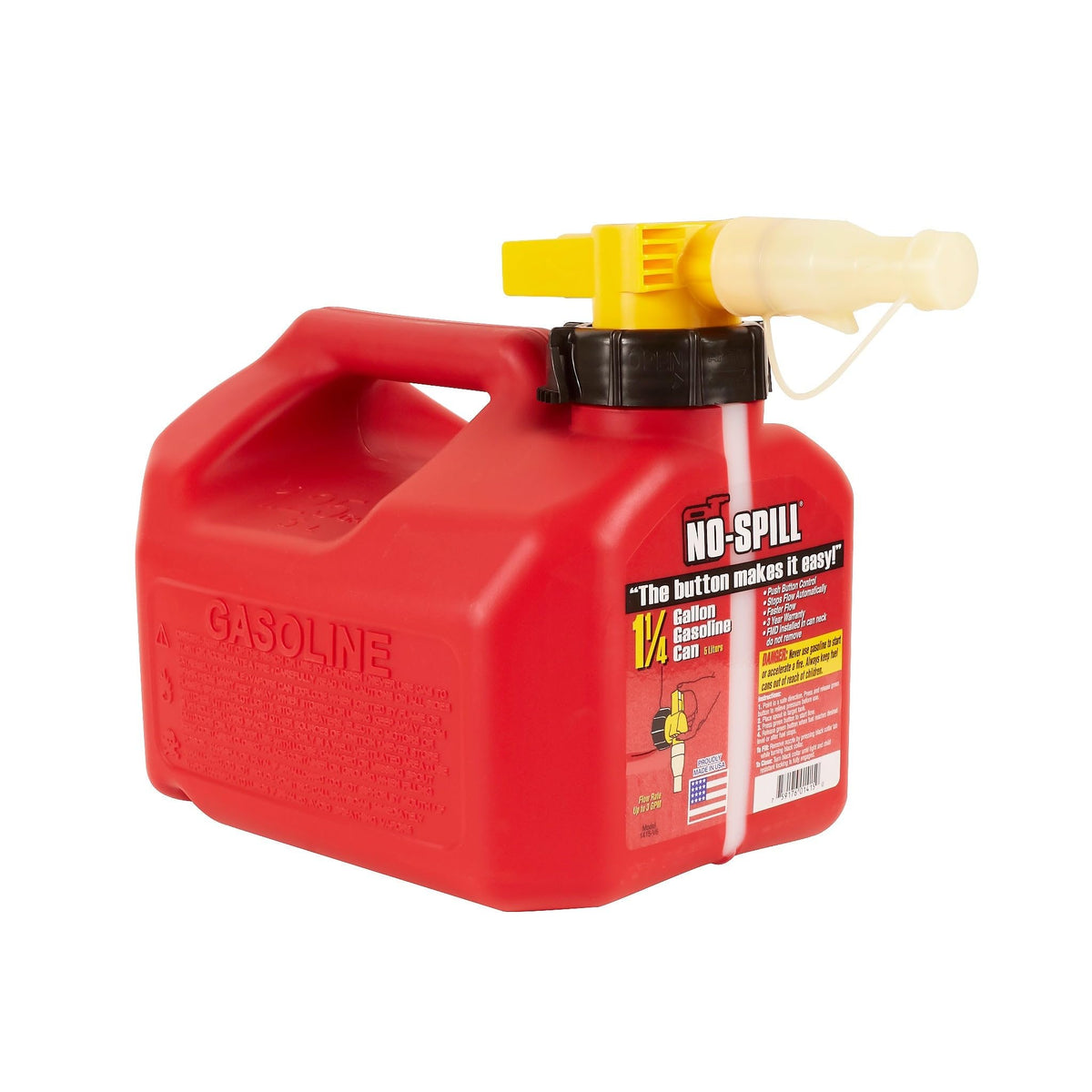 1.25 Gallon Gasoline Gas Can L2436