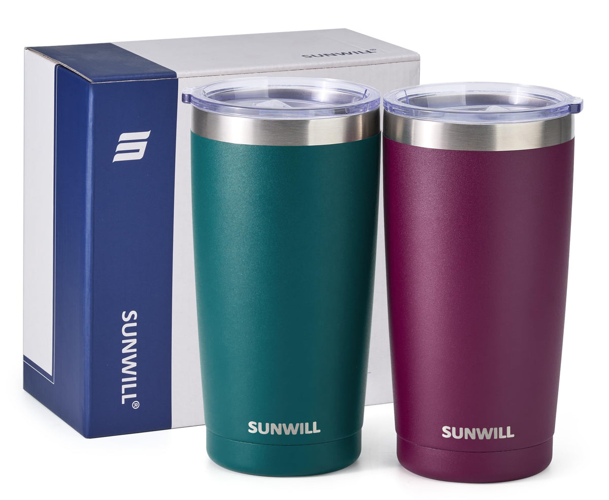 20 oz Insulated Stainless Steel Tumbler Set of 2 Z5008