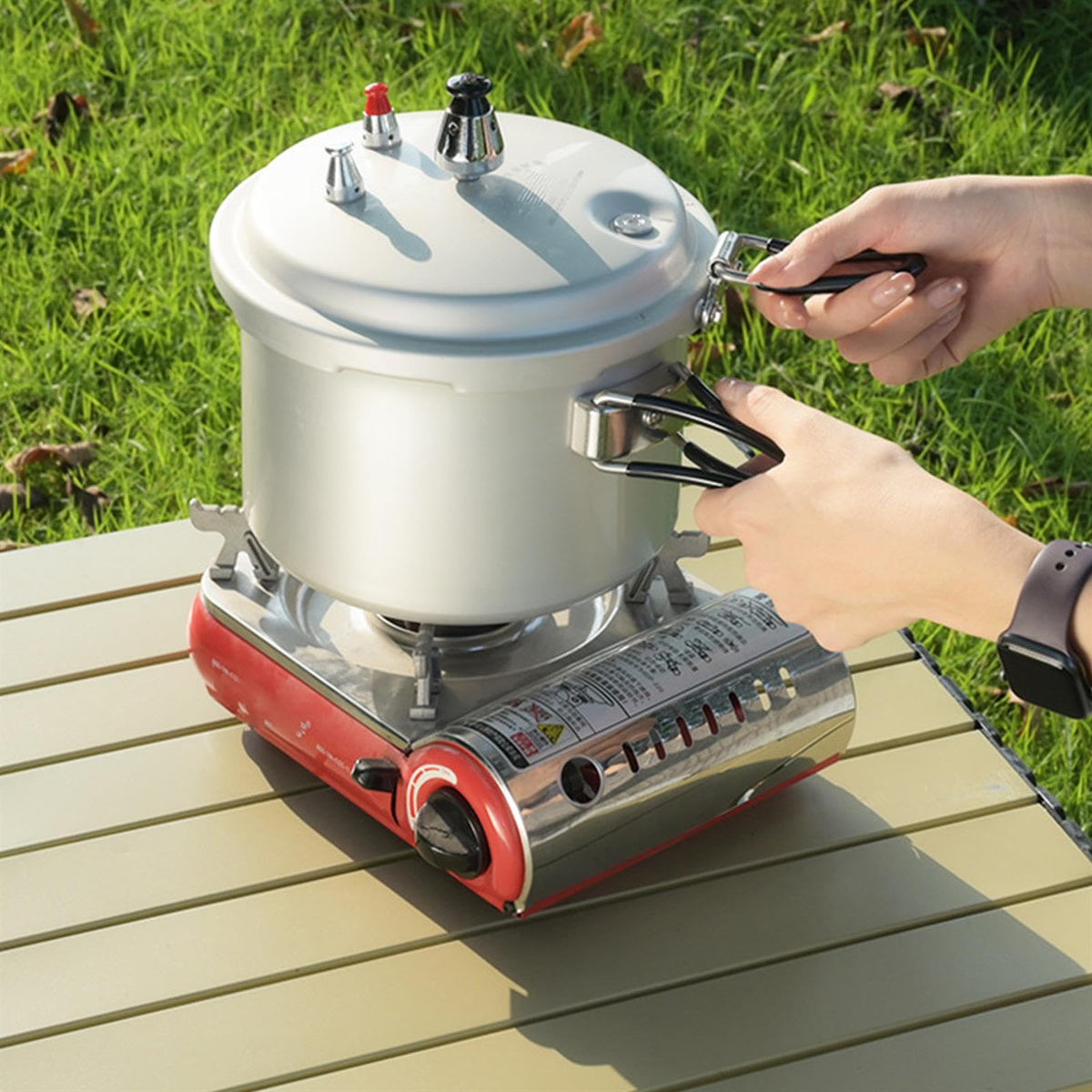2L Aluminum Alloy Pressure Cooker I813388