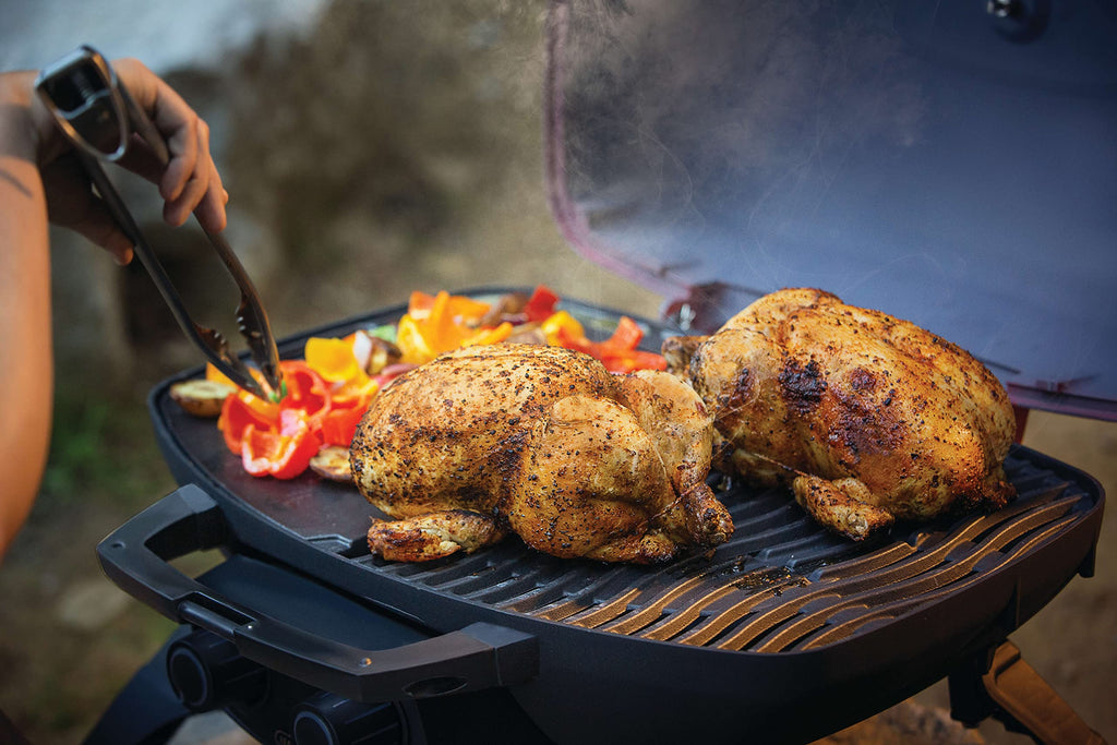 Portable Propane Grill with Griddle Insert Q51417