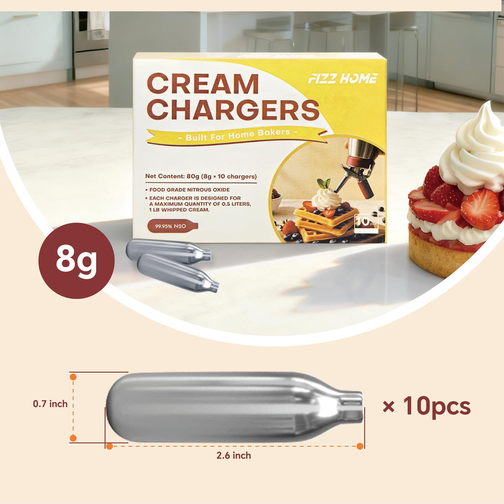10-Pack 8g N2O Cream Chargers R641838