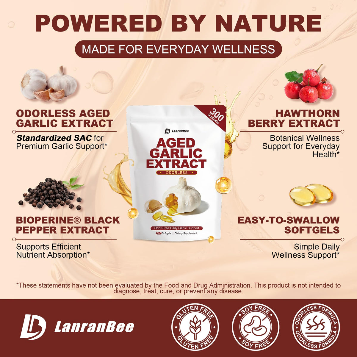 Aged Garlic Extract 750mg Softgels F931671