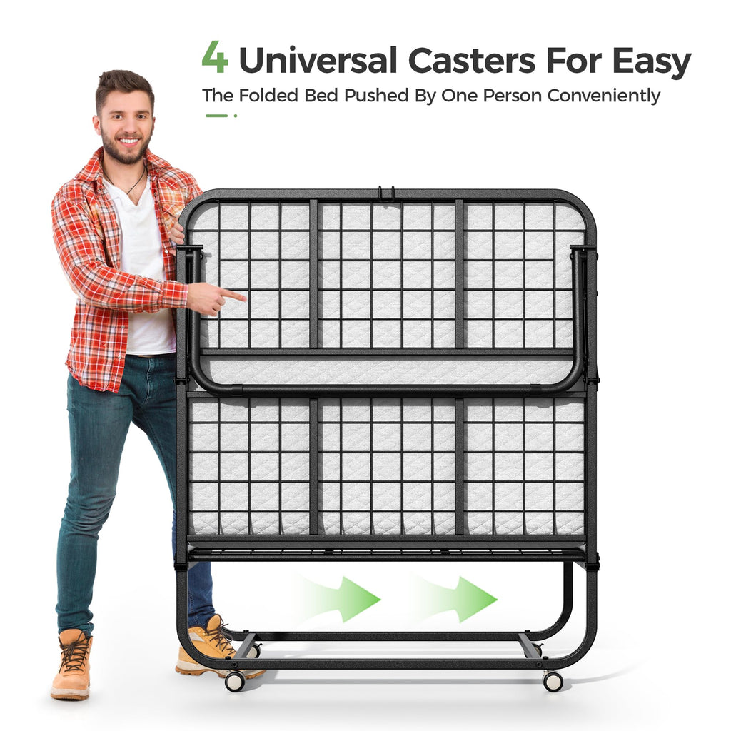 75" × 31" Folding Bed with Mattress N36514