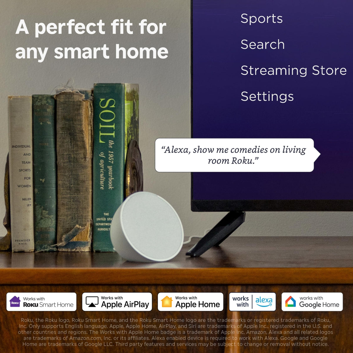 32-Inch 720p HD Smart TV with Voice Remote Y28110