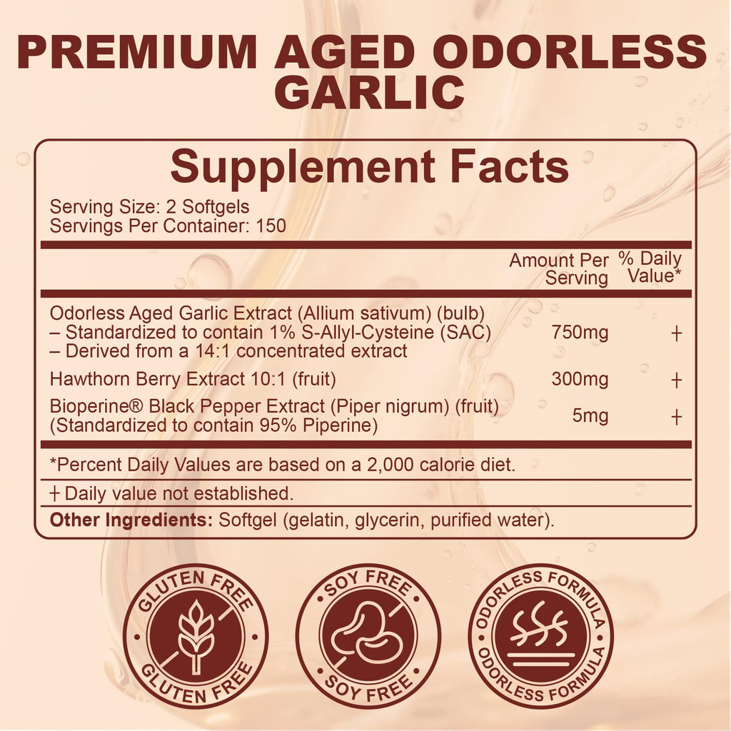 Aged Garlic Extract 750mg Softgels F931671