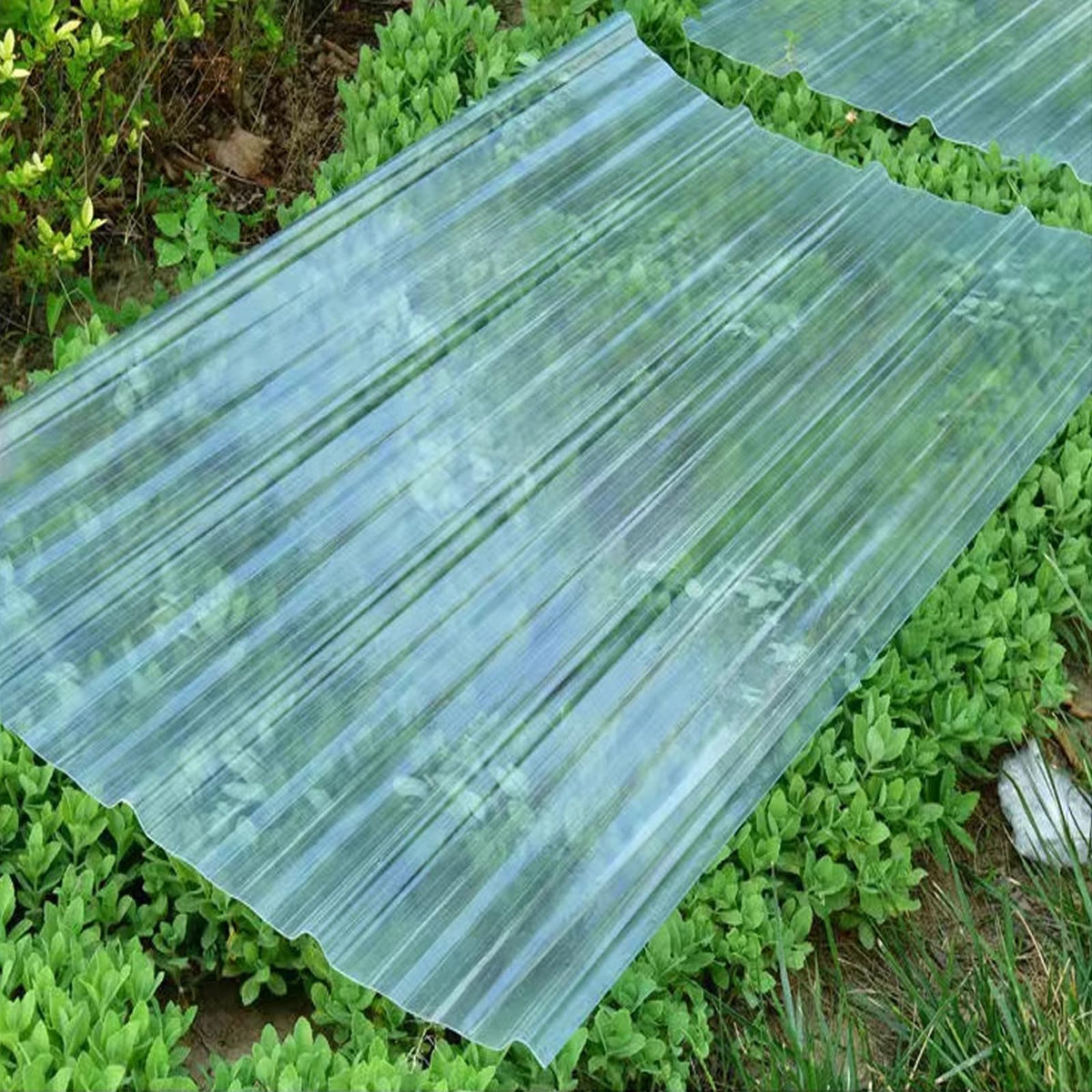 Corrugated Fiberglass Roofing Panels 8 pcs 35x63in J521