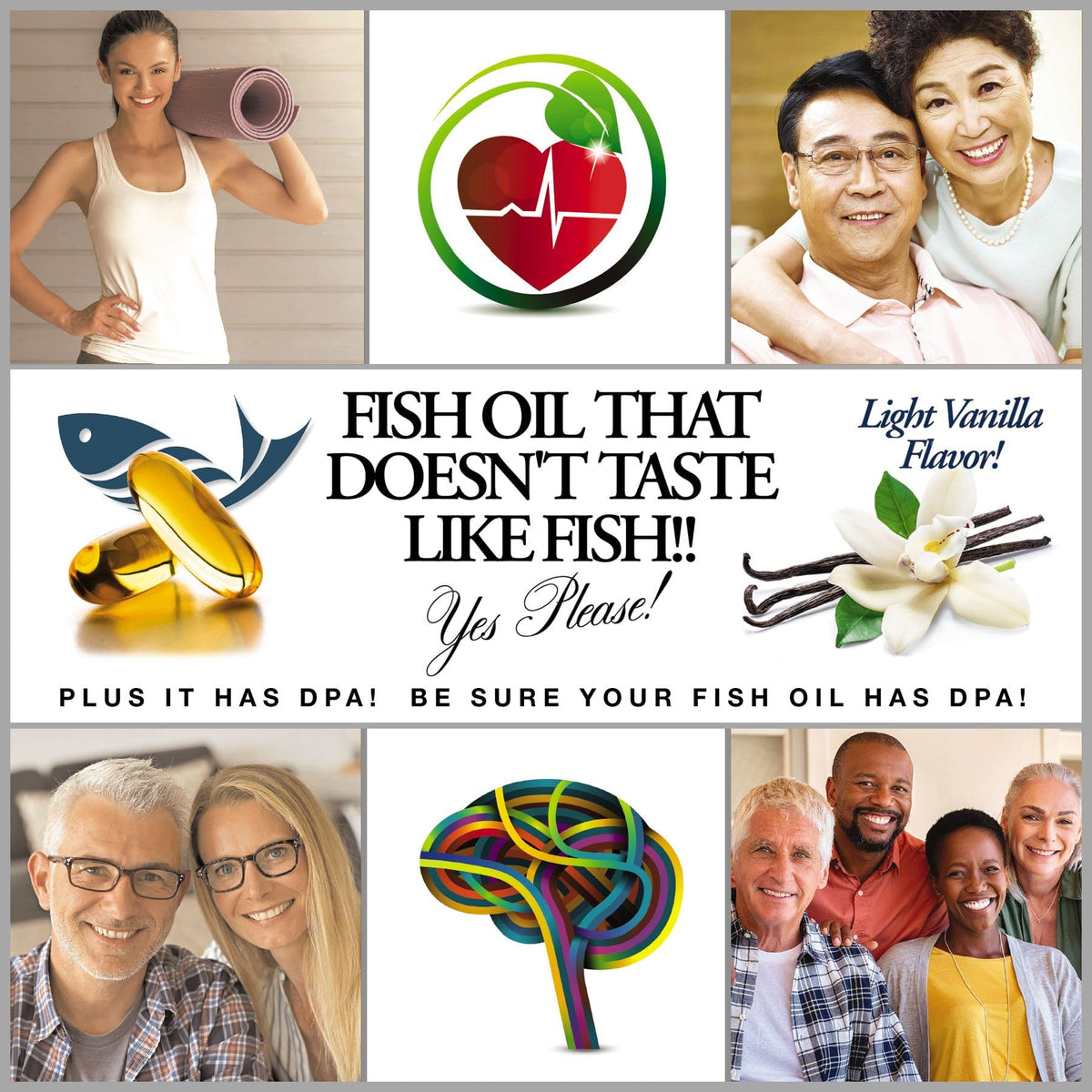 Wild Caught Omega 3 Fish Oil 2,900 MG A5540