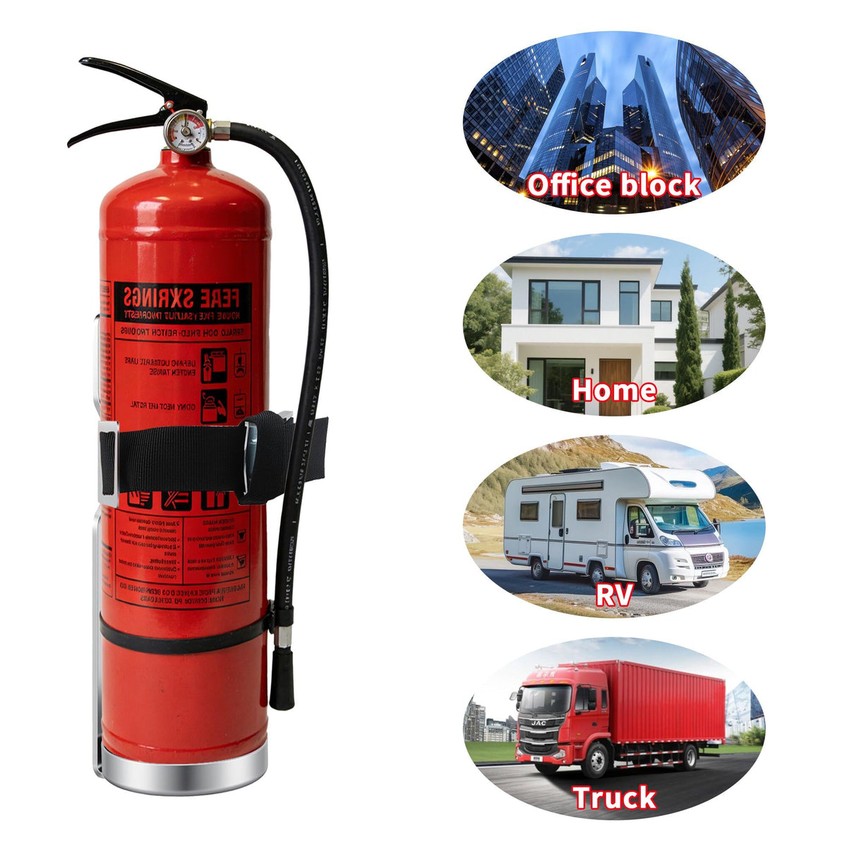 Metal Fire Extinguisher Mount 2.5LB F81161
