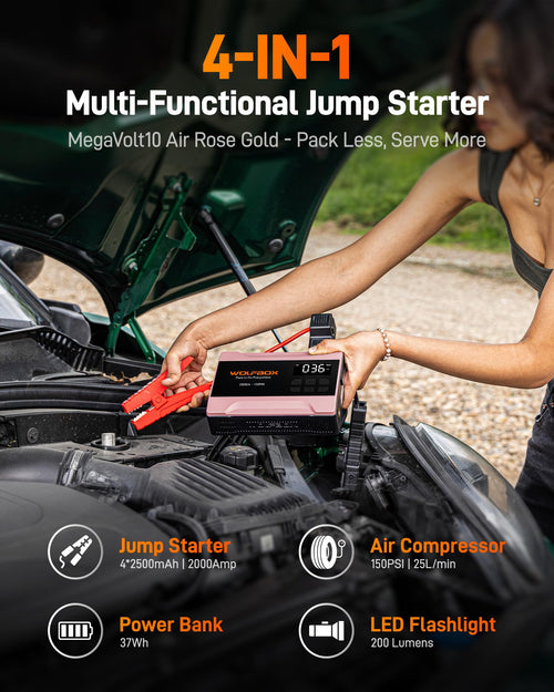 2000A Jump Starter with Air Compressor S807028