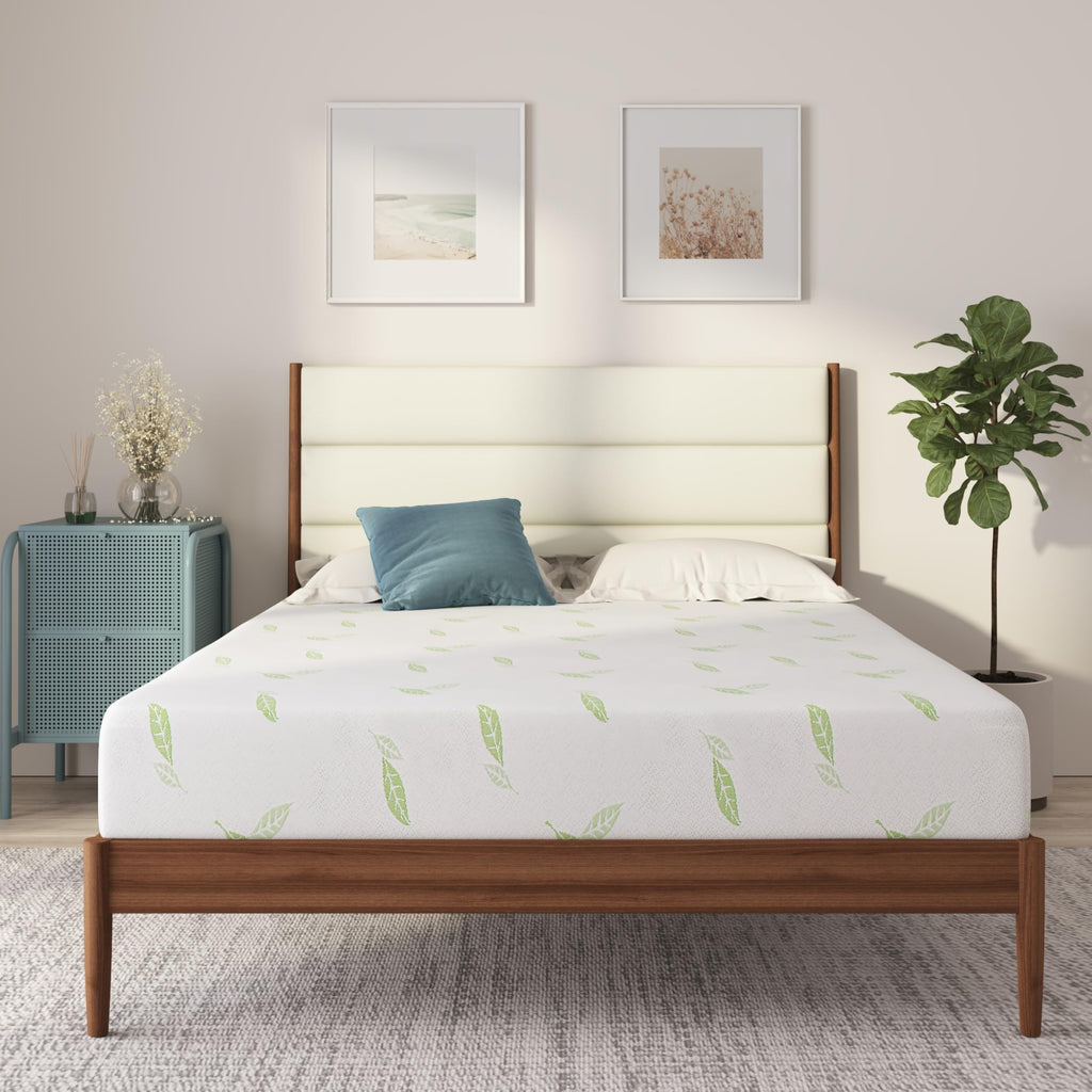 Twin Size 6 Inch Green Tea Memory Foam Mattress N968261
