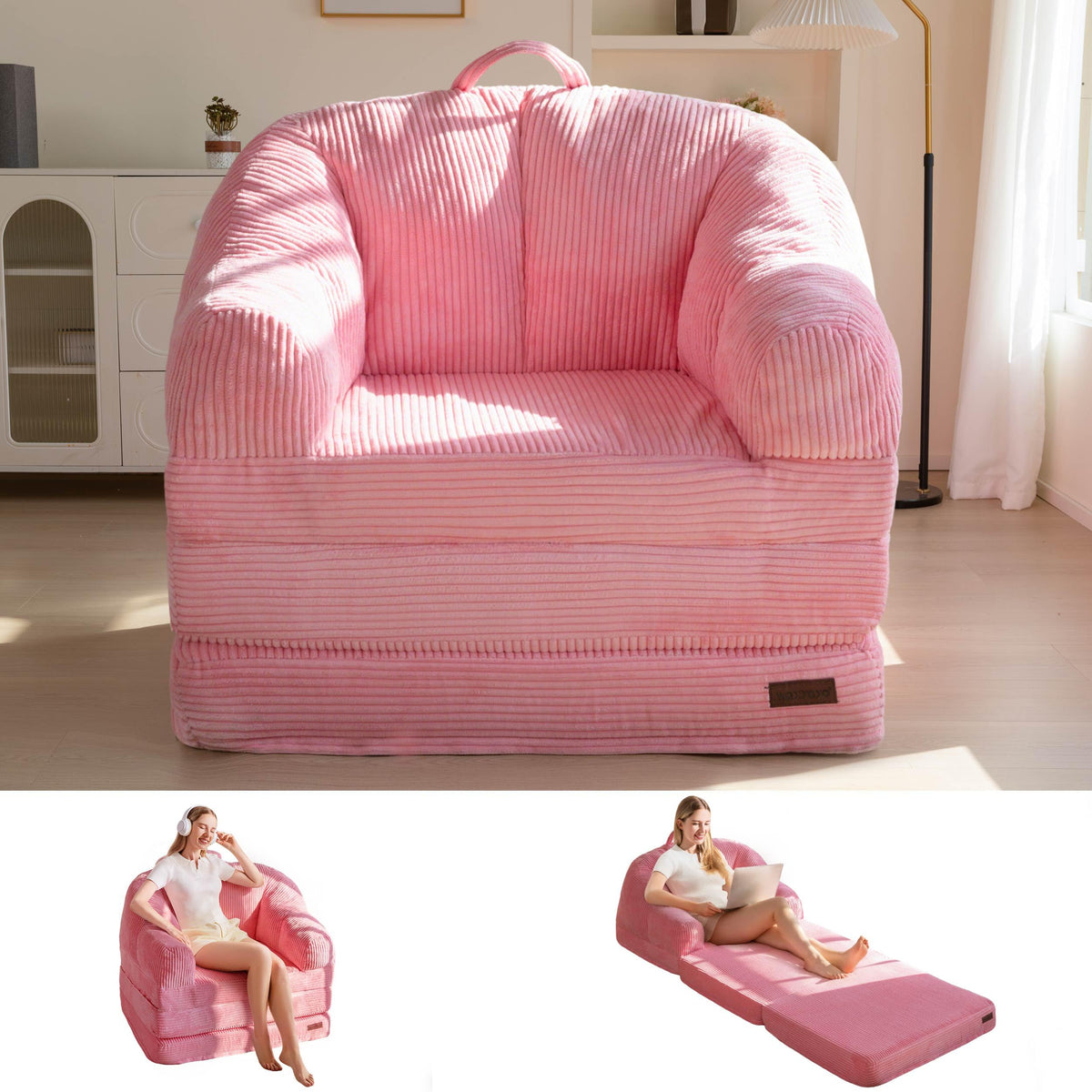 Folding Sofa Bed with Backrest Q344774
