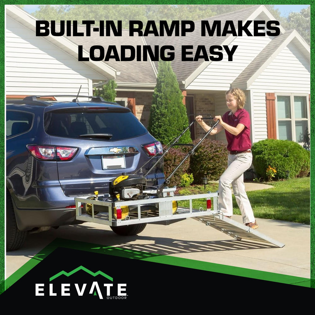 Deluxe Cargo Carrier with Folding Loading Ramp P28128
