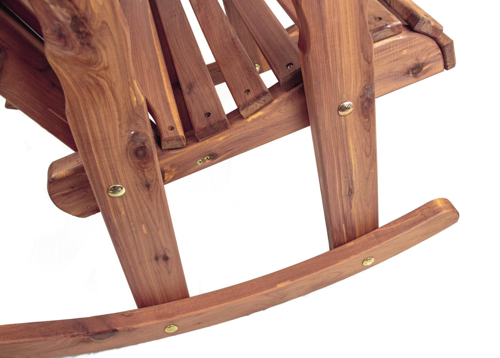 Cedar Adirondack Rocking Chair E71401