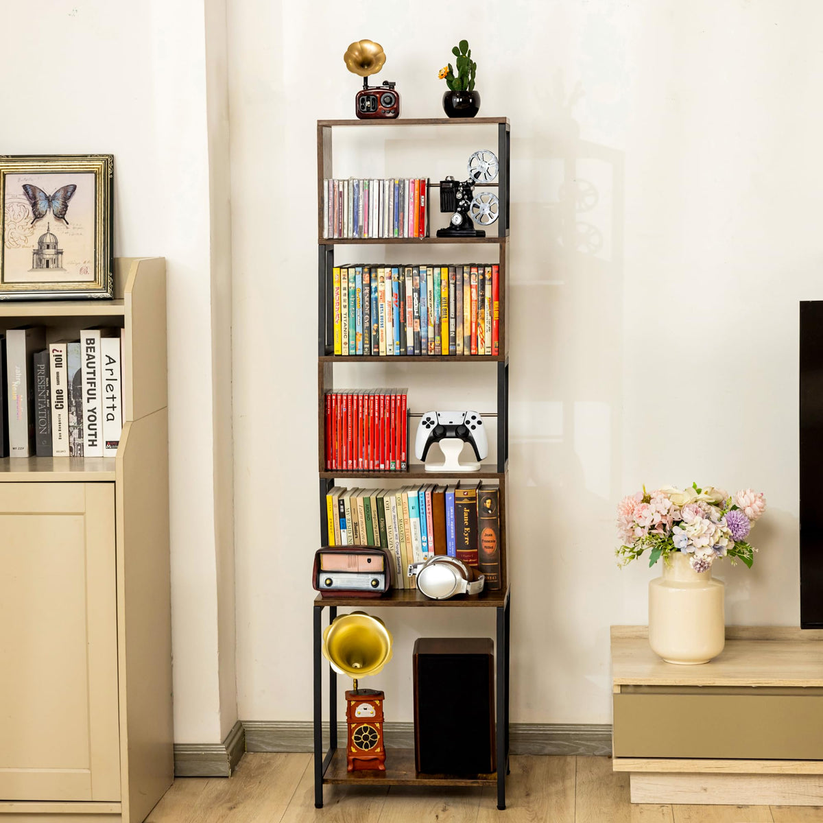 6-Tier CD DVD Storage Rack Z755484