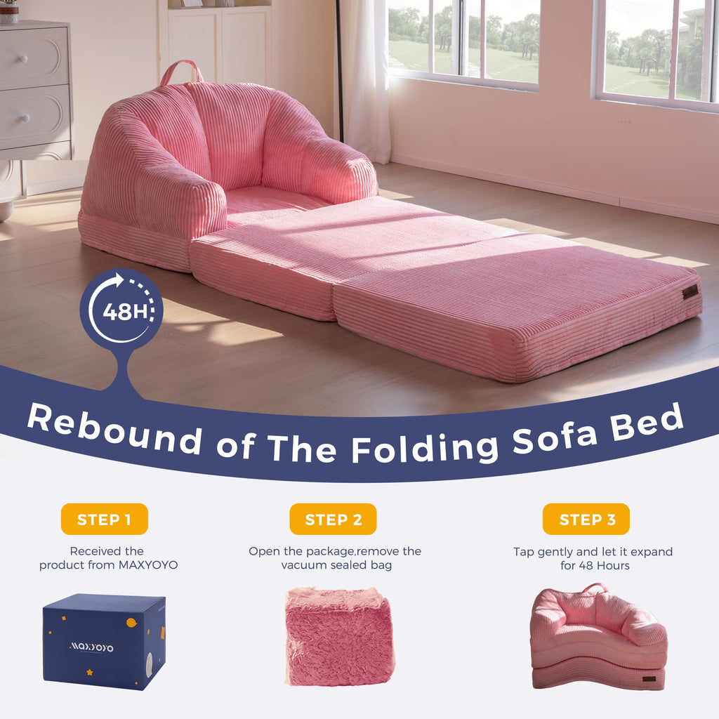 Folding Sofa Bed with Backrest Q344774