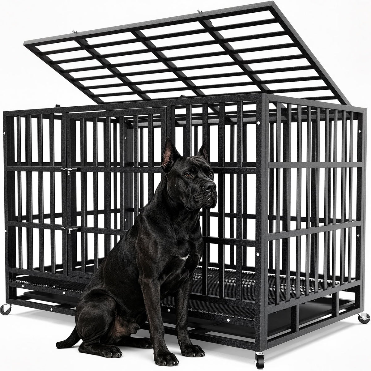 48 Inch Heavy Duty Dog Crate A76508