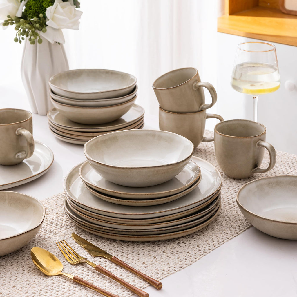 Ceramic Pasta Bowls Set of 4 S92326