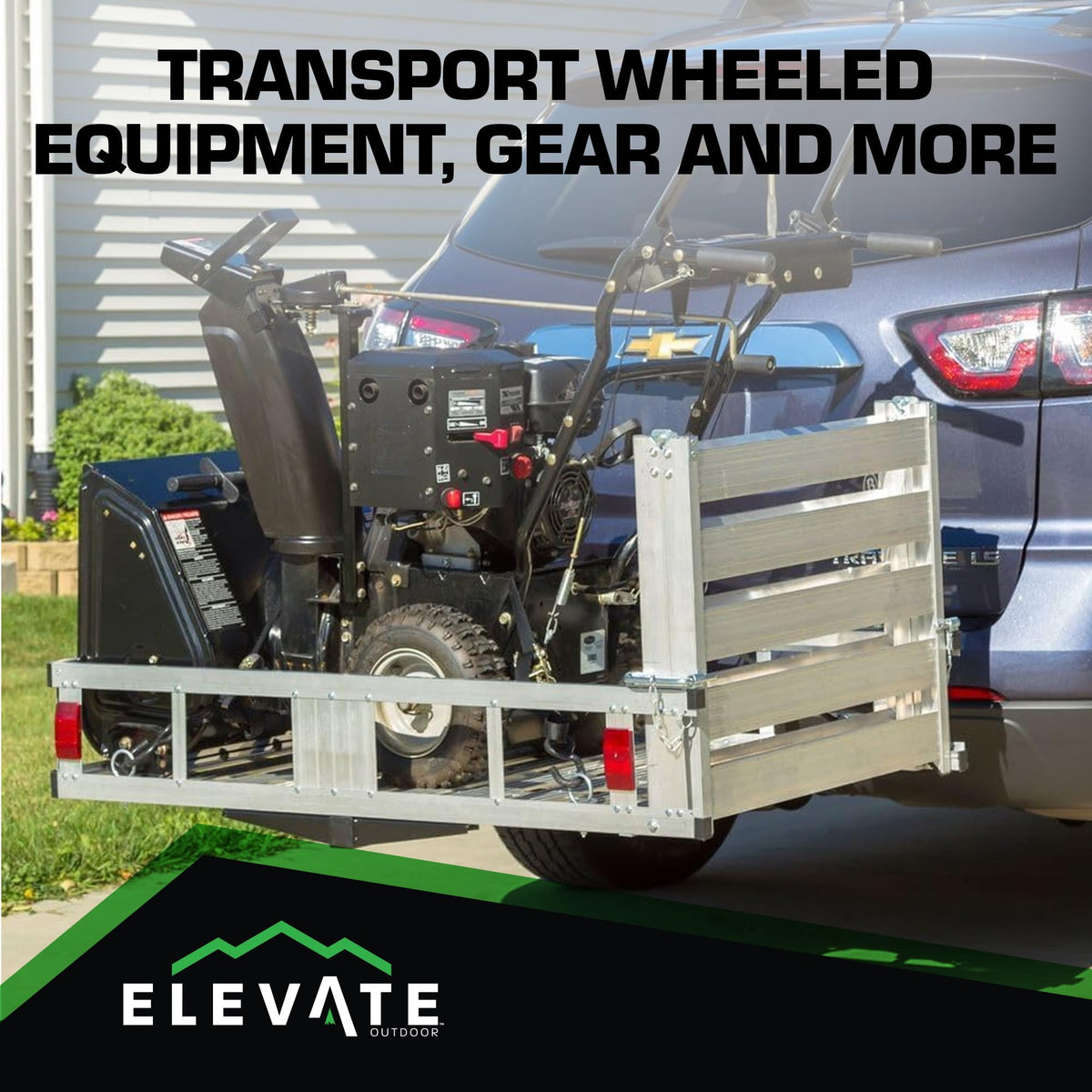 Deluxe Cargo Carrier with Folding Loading Ramp P28128