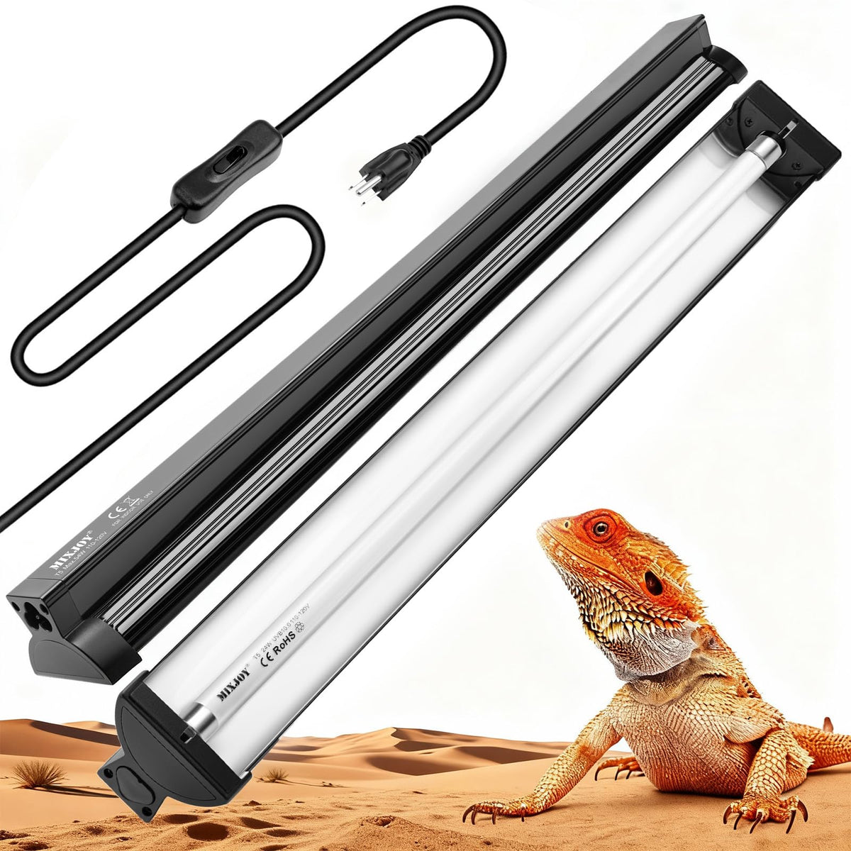 24W 10.0 UVB Reptile Light Kit W254580