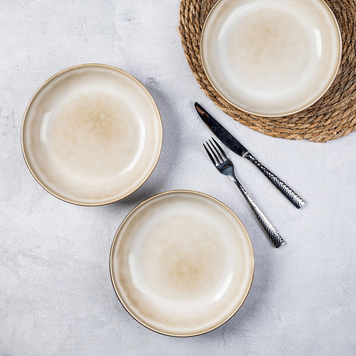 Ceramic Pasta Bowls Set of 4 S92326