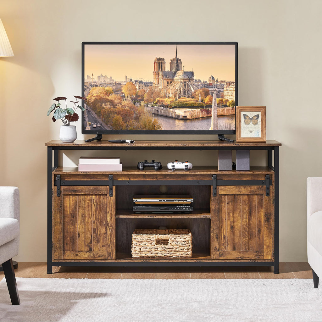 Tall Farmhouse TV Stand for 65 Inch TV Z399