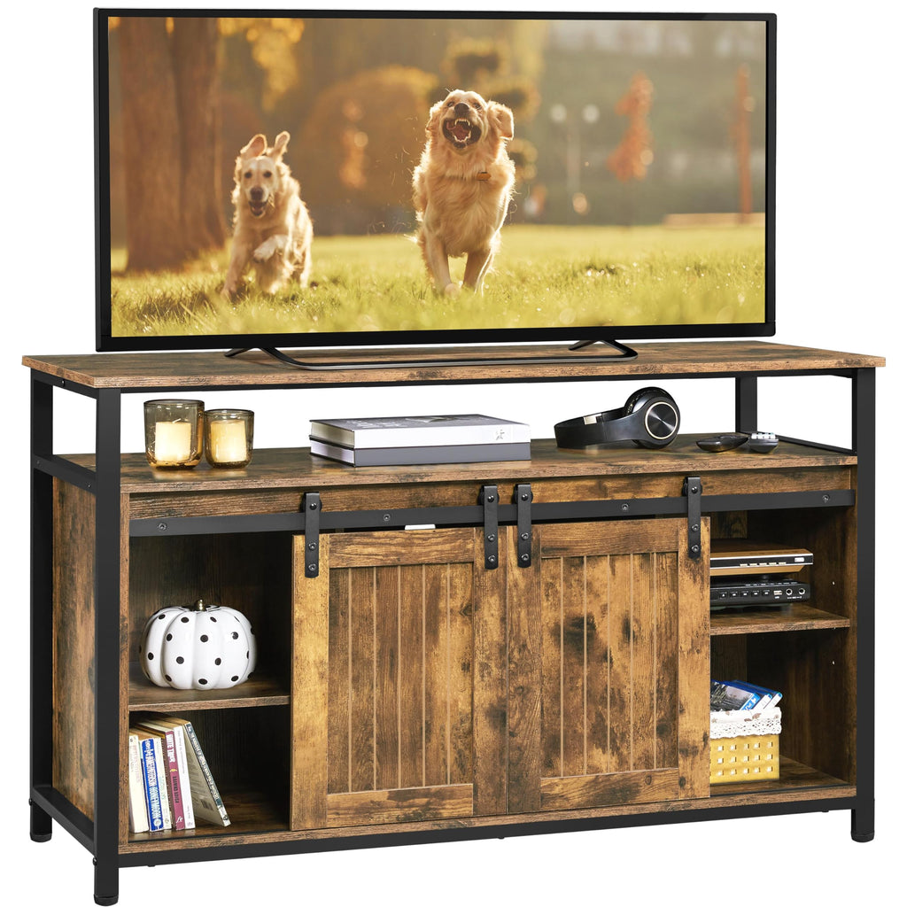 Tall Farmhouse TV Stand for 65 Inch TV Z399