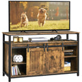 Tall Farmhouse TV Stand for 65 Inch TV Z399